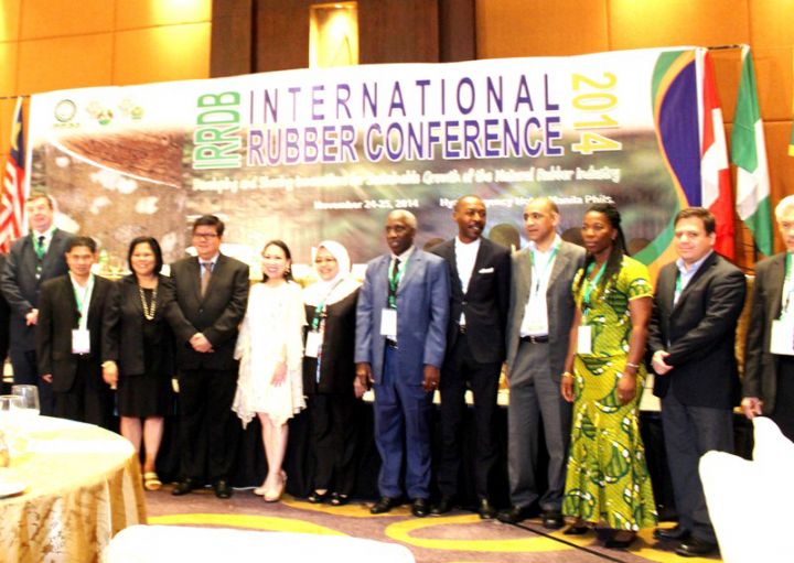 Le CNRA a pris part à la Conférence Internationale sur le caoutchouc naturel aux Philippines